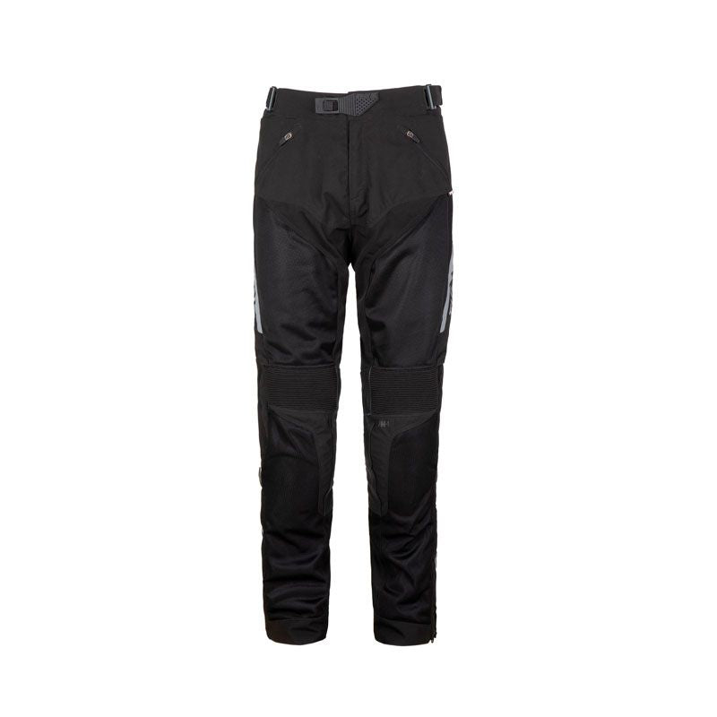 Pantaloni P-FOUR Estivi, un pantalone con protezione modulare. Colore nero. Di T.UR.