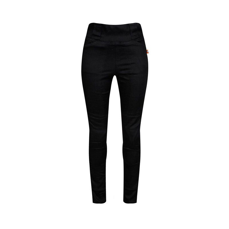TUCANO URBANO MELISSA, jeggings moto donna neri con certificazione CE.