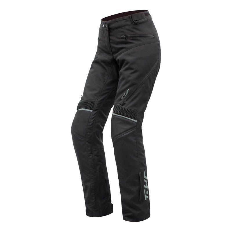 Pantaloni NIAGARA HYDROSCUD LADY, pantaloni invernali neri con protezioni removibili. Da T.UR.