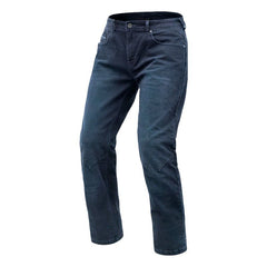 Jeans ZENO, pantaloni moto blu scuro con certificazione CE. Da TUCANO URBANO.