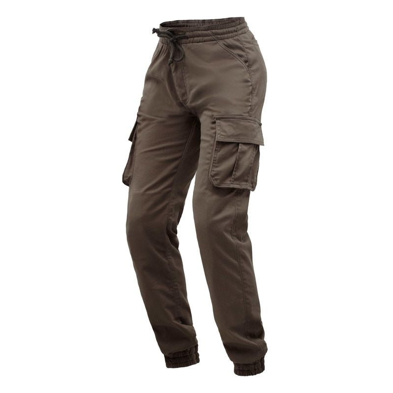 Pantaloni COSTA, un pantalone cargo con certificazione CE - Classe A. Ideali per motocicliste. Di TUCANO URBANO.