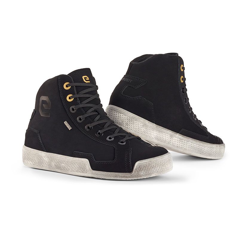 ELEVEIT MOTOBOOTS, scarpe moto impermeabili con suola antiscivolo. Colore nero.
