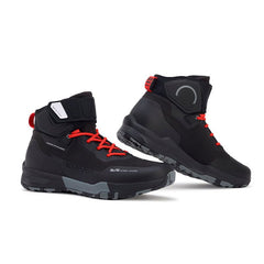 ELEVEIT MOTOBOOTS - STRATOS WP, scarpe moto impermeabili e traspiranti. Colore nero.