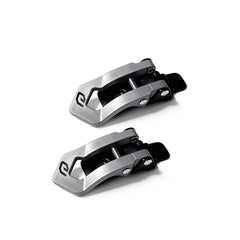 Fibbia BUCKLE LEFT Silver, un ricambio per stivali off road. Facile da installare. Di ELEVEIT MOTOBOOTS.