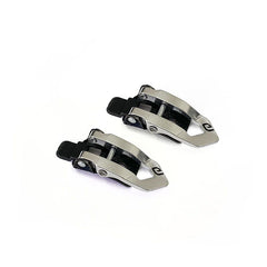 Fibbia destra di ricambio, argento, per stivali ELEVEIT MOTOBOOTS.
