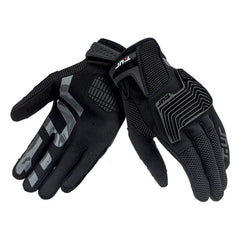 Guanti G-THREE PRO, guanti estivi moto con certificazione CE. Colore nero. Di T.UR.