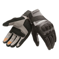 Guanti MRK3, un guanto estivo in pelle grigio scuro. Compatibili con touch screen. Di TUCANO URBANO.