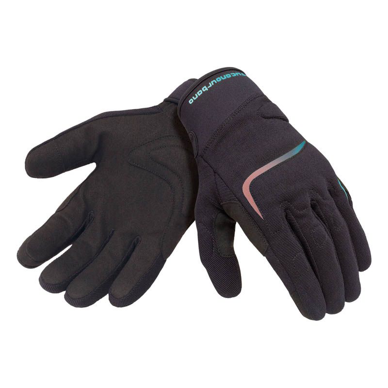 Guanti MIKY, un guanto estivo con compatibilità touch screen. Colore azzurro. Di TUCANO URBANO.