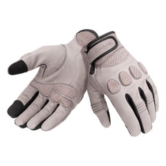 Guanti GIG PRO Desert, un guanto estivo in pelle vera. Compatibili touchscreen. Di TUCANO URBANO.