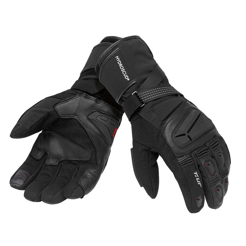 Guanti G-ADV HYDROSCUD®, un guanto invernale impermeabile. Design elegante in nero. Di T.UR.