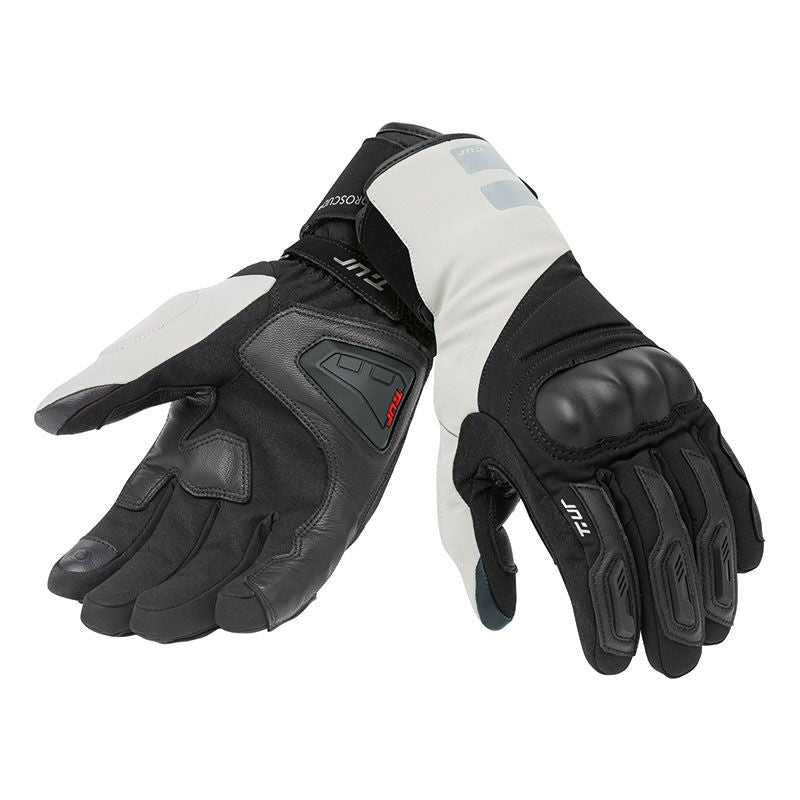 G-ONE PRO HYDROSCUD, guanti invernali impermeabili con protezioni rinforzate. Colore Black Ice. Di T.UR.