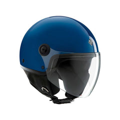 Casco EL'JETTIN 6.0, un casco demi-jet blu scuro lucido. Design elegante e sicuro. Di TUCANO URBANO.