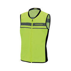 Gilet NANO FLEX GILET, un gilet alta visibilità giallo fluo. Supercompattabile e regolabile. Di TUCANO URBANO.