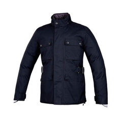 Giacca URBIS ZETA, un giacca invernale blu con tasche multiple. Perfetta per uso quotidiano. Di TUCANO URBANO.