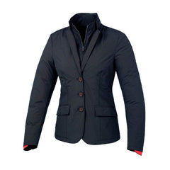 Giacca LADY COLLEGE, una giacca invernale blu scuro con materiali antivento. Da TUCANO URBANO.