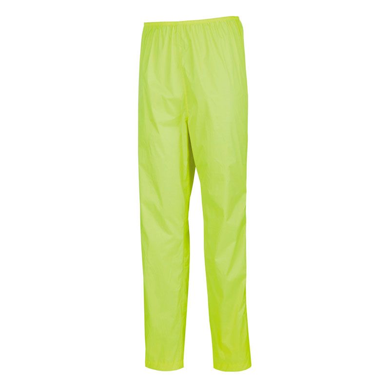 Pantaloni PANTA NANO PLUS, un pantalone impermeabile giallo fluo. Ideali per viaggi in moto. Di TUCANO URBANO.