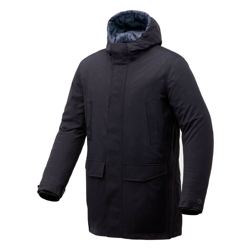 Parka MONTE, un parka impermeabile e traspirante. Colore Blu Scuro. Di TUCANO URBANO.