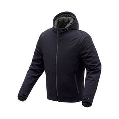 Giacca BORMIO, una giacca termica blu scuro con isolamento efficace. Ideale per moto e attività all'aperto. Di TUCANO URBANO.