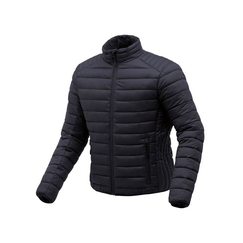 Giacca SUPERLEGGERO, un piumino termico ultraleggero blu scuro. Certificata CE - Classe A. Di TUCANO URBANO.