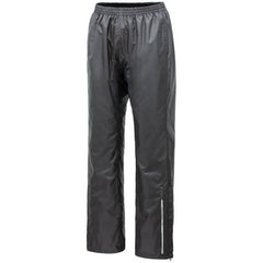 Pantaloni DILUVIO DAY, un pantalone antipioggia nero con cuciture sigillate. Ideali per motociclisti. Di TUCANO URBANO.