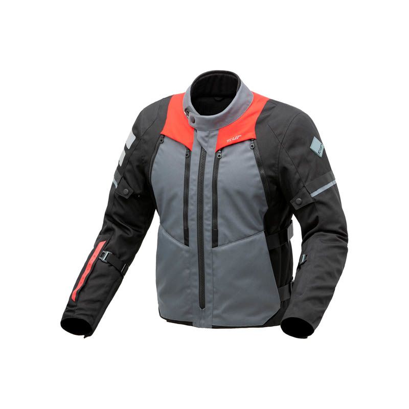 Giacca NEVADA HYDROSCUD, una giacca moto invernale resistente all'acqua. Design a 2 strati. Di T.UR.