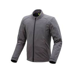 Giacca OVETTO CE, un softshell antivento grigio scuro. Ideale per moto. Di TUCANO URBANO.