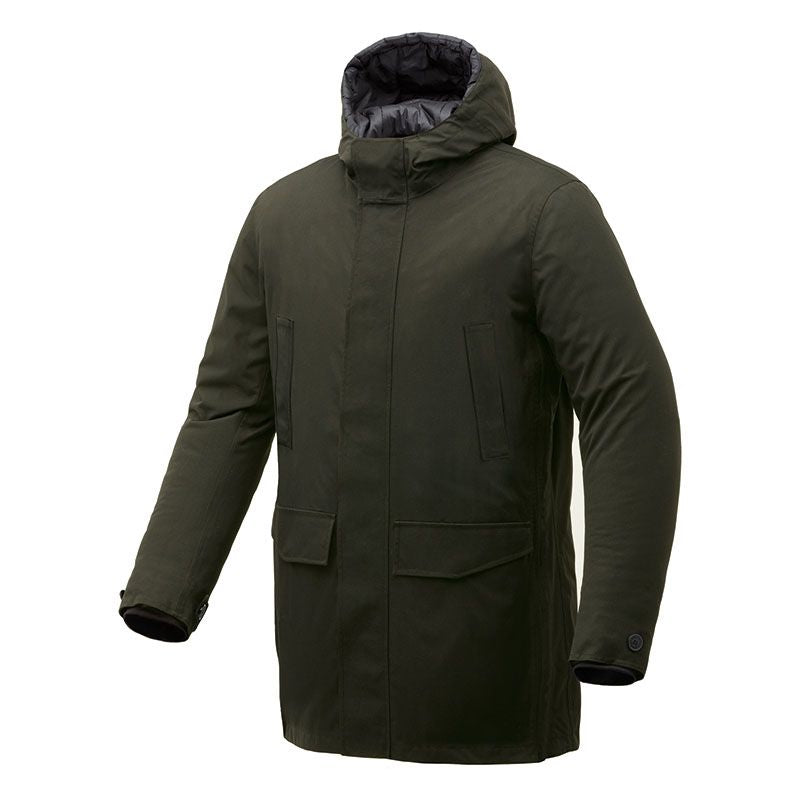 Parka MONTE HYDROSCUD® Verde Airborne, impermeabile e traspirante. Da TUCANO URBANO.