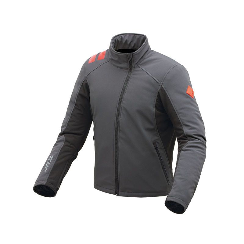 Giacca Invernale Softshell Impermeabile, con cuciture sigillate e dettagli riflettenti. Da T.UR.