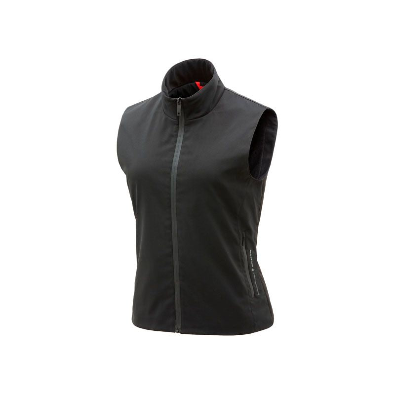 Gilet Antivento Riscaldante TOPWARM LADY, design ultraleggero. Colore nero. Di TUCANO URBANO.