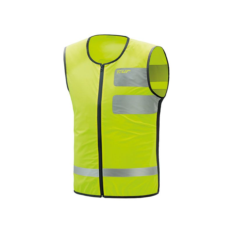 Gilet VISION Alta Visibilità Giallo Fluo, super compattabile e leggero. Da T.UR.