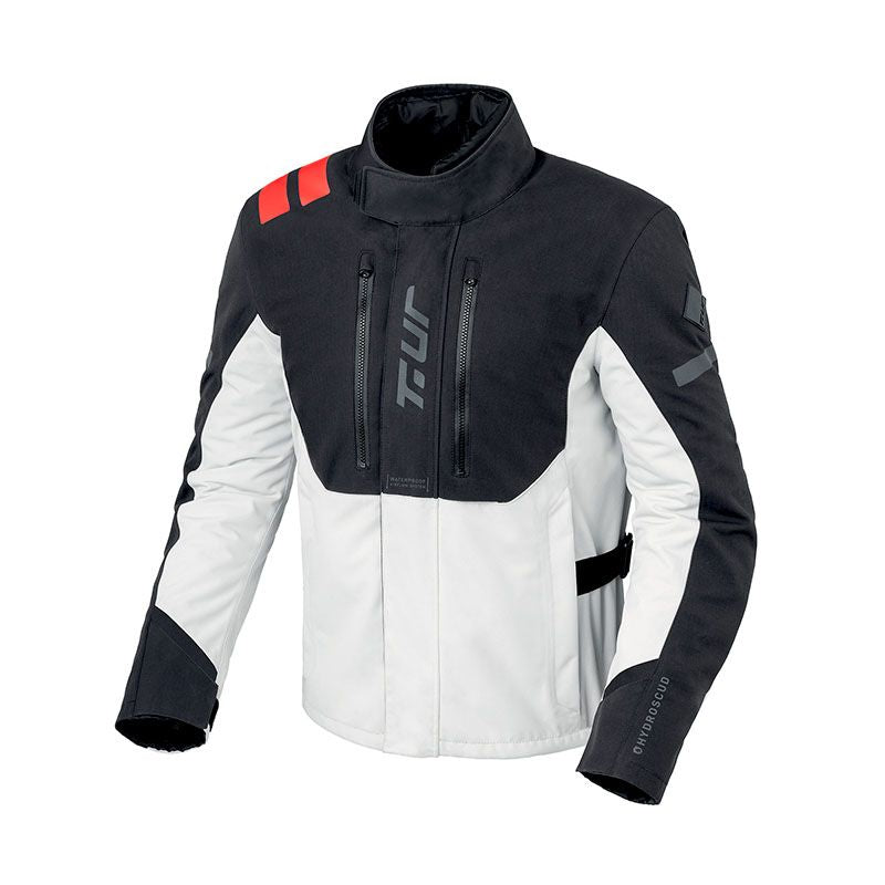 Giacca OVERCAST HYDROSCUD, un giacca invernale con protezione contro vento e pioggia. Colore Black Ice. Di T.UR.