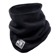 Scaldacollo FLEECE COLLAR, un accessorio in pile nero. Isolamento termico ottimale. Di TUCANO URBANO.