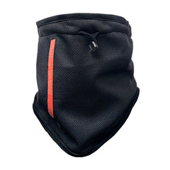Collare WB Fleece, un scaldacollo antivento in pile. Colore nero. Di TUCANO URBANO.