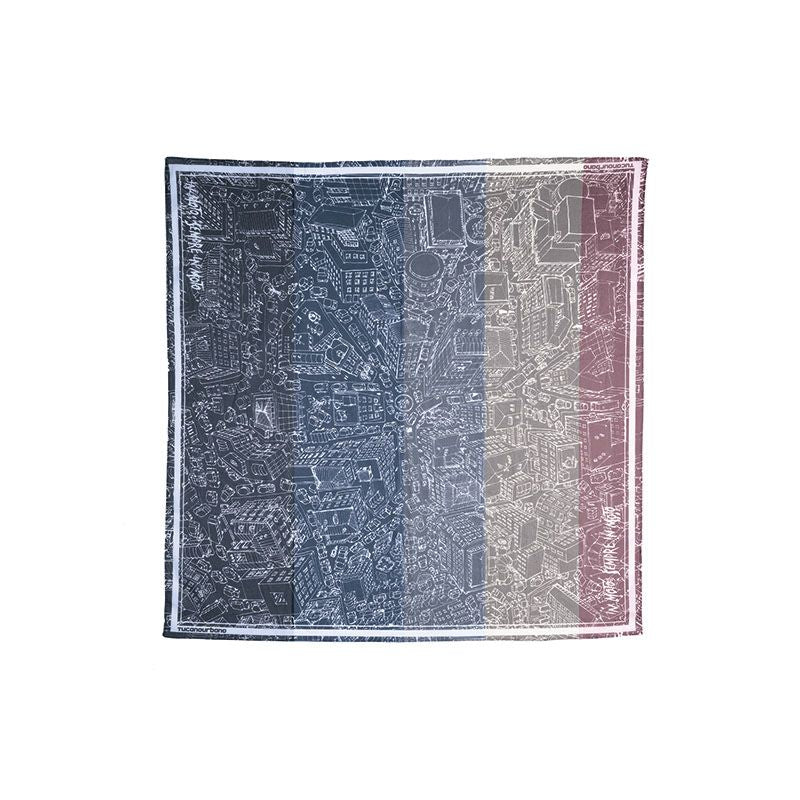 Foulard multiuso Scaldacollo FOULARD RACER City, elegante e traspirante. Da TUCANO URBANO.