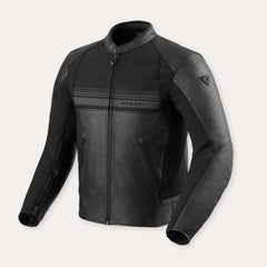 Giacca Moto in Pelle Premium Ventilata e Protettiva REV'IT! Mile 2