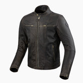 REV'IT! FJL088 Roswell – Giacca Moto in Pelle Vintage Protettiva