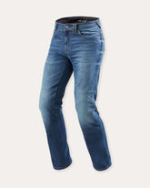 REV'IT! FPJ031 Philly 2 LF – Jeans Moto Uomo Classici a Taglio Ampio