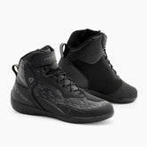 G-Force 2 Air, una scarpa moto con costruzione ventilata. Colore nero-antracite. Di REV'IT!.