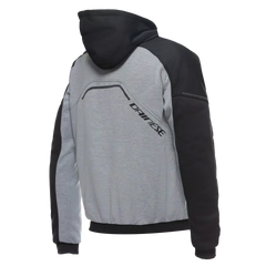 Giacca Moto in Tessuto Dainese trs Daemon-X Safety Hoodie Full Zip