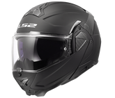 LS2 FF910 Advant II Casco Moto Reversibile – Nero Opaco