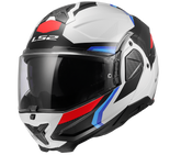 LS2 FF910 Advant II Casco Moto Reversibile – Bianco Blu Rosso