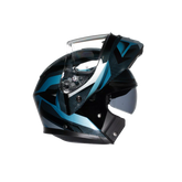 Casco Modulare Agv Streetmodular MPLK Ledro Matt Black/Powder Blue