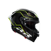 Casco Integrale Racing FIM AGV Pista GP RR AGV Dot MPLK Performante Carbon/Lime