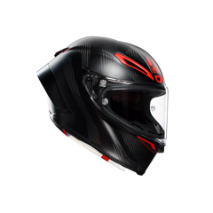 Casco Integrale Racing FIM AGV Pista GP RR Dot MPLK Intrepido Matt Carbon/Blk/Red