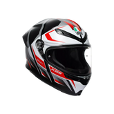 Casco Integrale Sport Touring AGV K6 S MPLK Karve Matt Black/White/Red