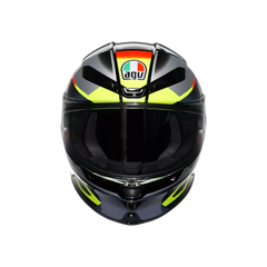 Casco Integrale Sport Racing Ultra Leggero AGV K6 S MPLK Erazer Black/Red/Yellow Fluo