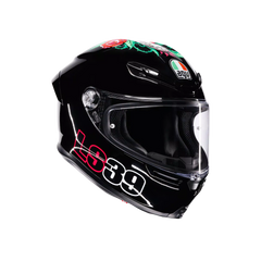 Casco integrale Sport Racing Ultra Leggero AGV K6 S MPLK trs Salom Tribute