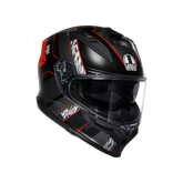 Casco integrale AGV K7 MPLK trs Kyber Matt Black/Red