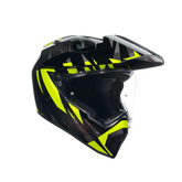 Casco integrale Touring AGV AX9 MPLK Steppa Carbon/Grey/Yellow