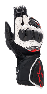 Alpinestars - Sp-8 V3 Air Gloves – Nero Bianco Rosso brillante